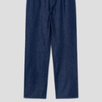 Theory Women Relaxed Denim High Waist Straight Jean - Indigo