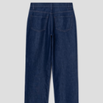 Theory Women Relaxed Denim High Waist Straight Jean - Indigo