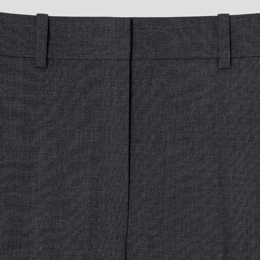 Theory Women Traceable Wool Wide Straight Trouser - Ash