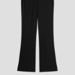 Theory Women Good Wool Slim Full Length Trouser - Black