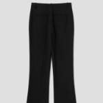 Theory Women Good Wool Slim Full Length Trouser - Black