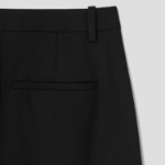 Theory Women Good Wool Slim Full Length Trouser - Black