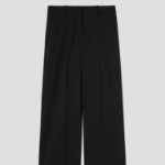 Theory Women New Tailor 2 Wide Straight Trouser - Black