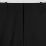 Theory Women New Tailor 2 Wide Straight Trouser - Black