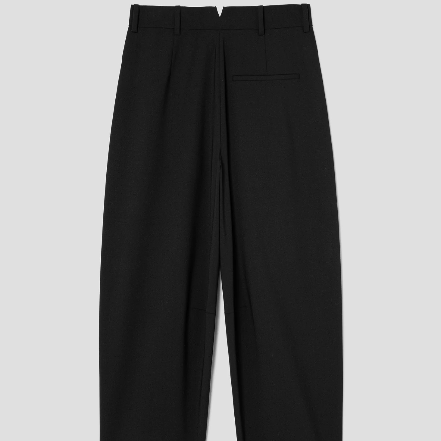 Theory Women New Tailor 2 Drop Curved Pants - Black