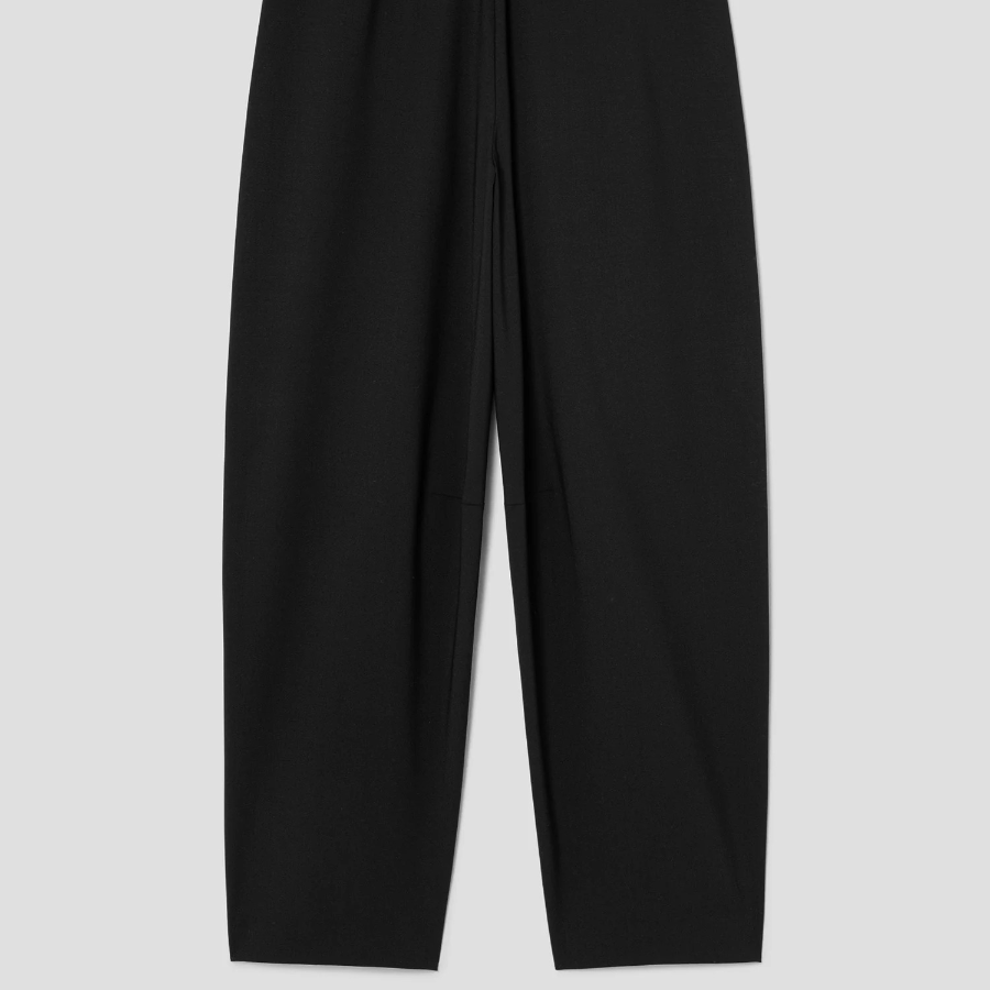 Theory Women New Tailor 2 Drop Curved Pants - Black