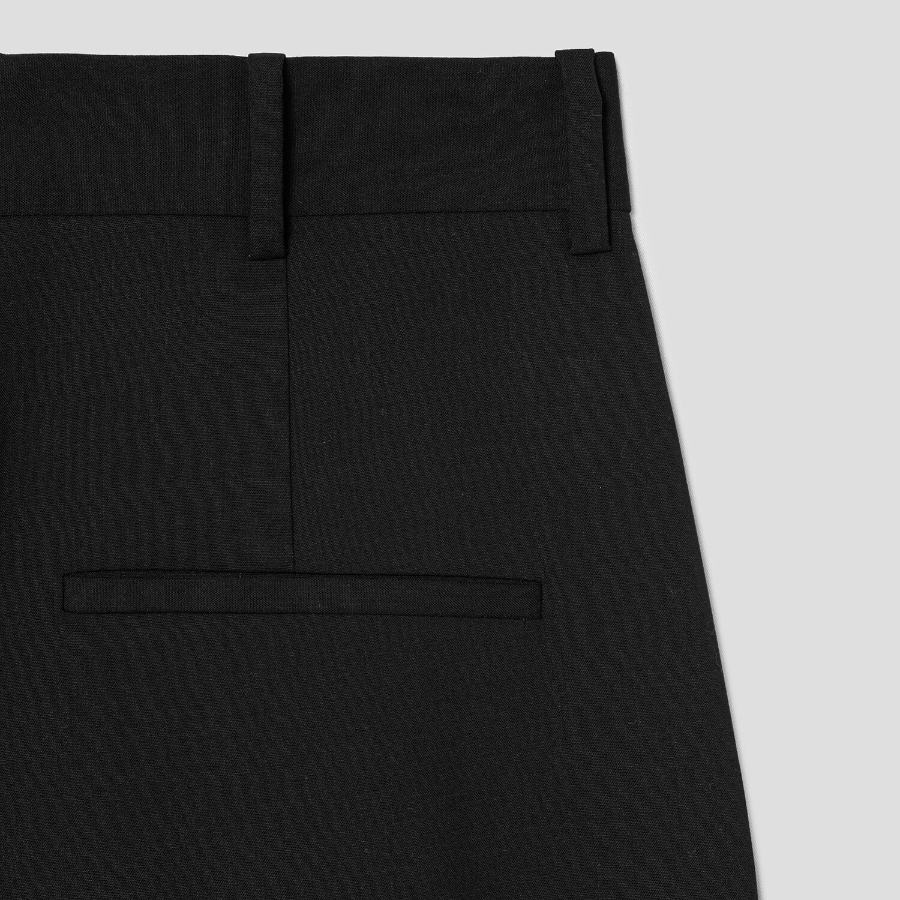 Theory Women New Tailor 2 Drop Curved Pants - Black