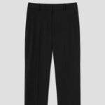 Theory Women Good Wool Treeca Slim Straight Pants - Black