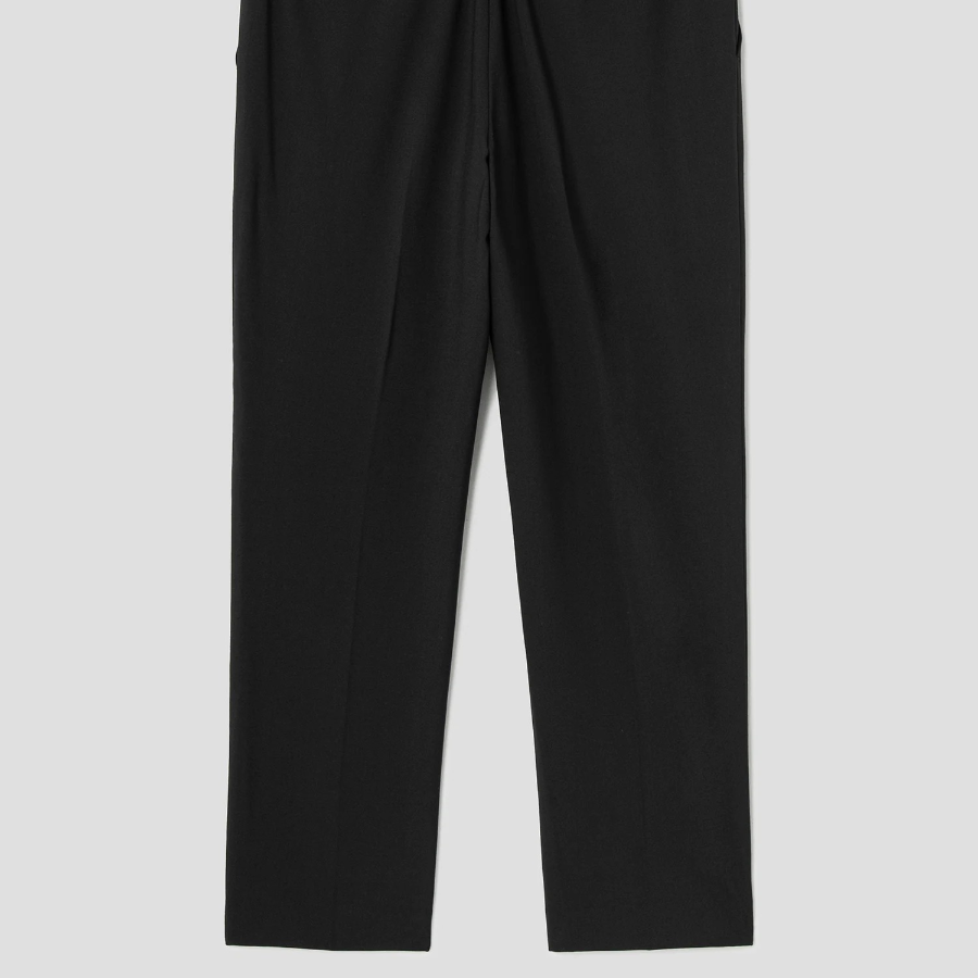 Theory Women Good Wool Treeca Slim Straight Pants - Black