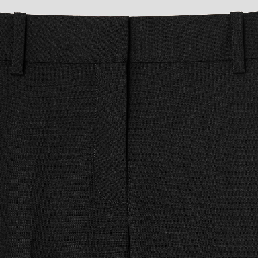 Theory Women Good Wool Treeca Slim Straight Pants - Black