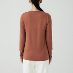 JAJU Soft Long Sleeve T-Shirt – Brick