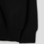 CDGCDGCDG Logo Patch Rib Stitch Cardigan – Black