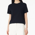 JAJU Smart Cotton Short Sleeve T-Shirt – Black