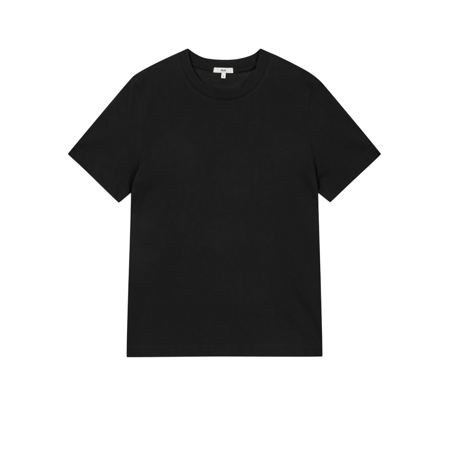 JAJU Smart Cotton Short Sleeve T-Shirt – Black