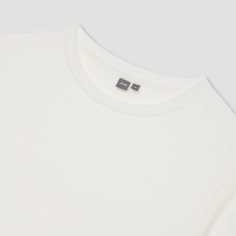 JAJU Soft 5bu T-Shirt – White
