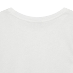 JAJU Pima Cotton Slim Fit 5bu T-Shirt – White