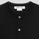 COMME des GARÇONS COMME des GARÇONS Wool Cardigan with Detachable Collar – Black