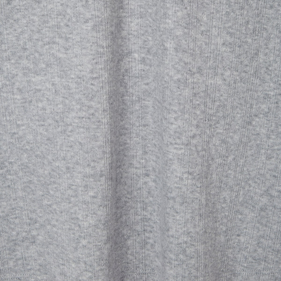 JAJU Pointelle Short Sleeve Lounge T-Shirt – Melange Grey