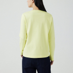 JAJU Heavy Cotton Long Sleeve T-Shirt – Yellow