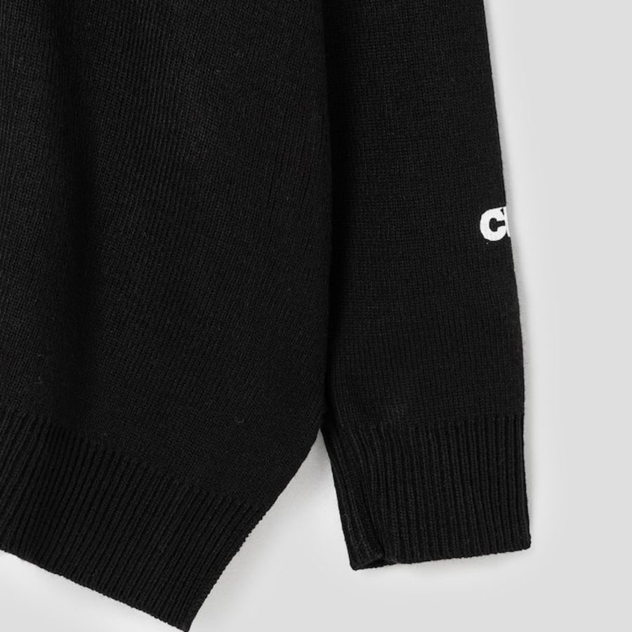 CDGCDGCDG Lochaven Bias Sweater – Black