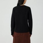 JAJU Heavy Cotton Long Sleeve T-Shirt – Black