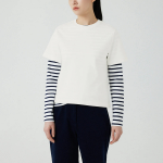 JAJU Heavy Cotton Short Sleeve T-Shirt – White