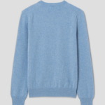 PLAY COMME DES GARÇONS (Women) Pastel Small Red Heart Wappen Sweater – Sky Blue