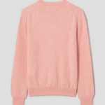 PLAY COMME DES GARÇONS (Women) Pastel Small Red Heart Wappen Sweater – Light Pink