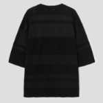 JUUN.J Numbered Stripe Knit Jumper – Black