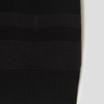 JUUN.J Numbered Stripe Knit Jumper – Black