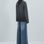 JUUN.J Cotton Dyed Pullover Sweater – Grey