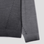 JUUN.J Cotton Dyed Pullover Sweater – Grey