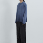JUUN.J Cotton Dyed Pullover Sweater – Blue