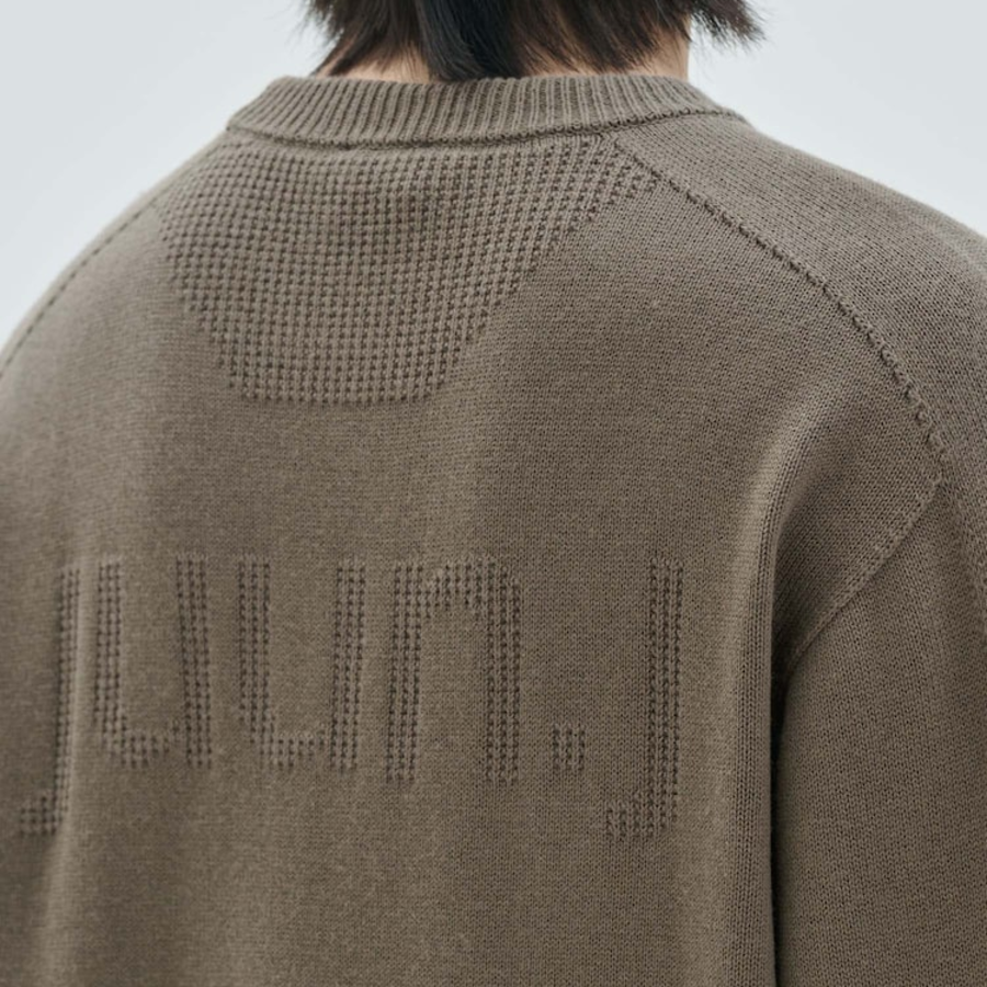 JUUN.J [CORE] Wholegarment Cashmere Pullover Jumper – Brown