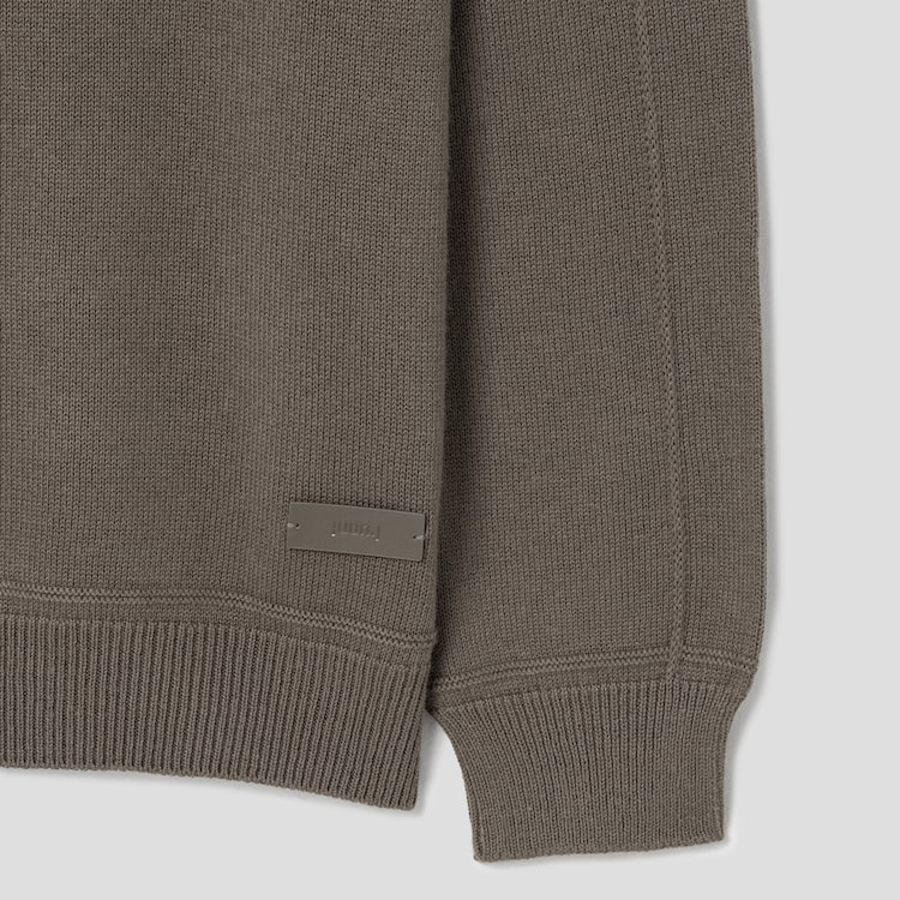 JUUN.J [CORE] Wholegarment Cashmere Pullover Jumper – Brown