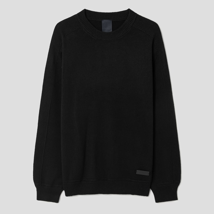 JUUN.J [CORE] Wholegarment Cashmere Pullover Jumper – Black