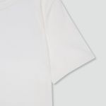 JAJU Smart Cotton Short Sleeve T-Shirt – White
