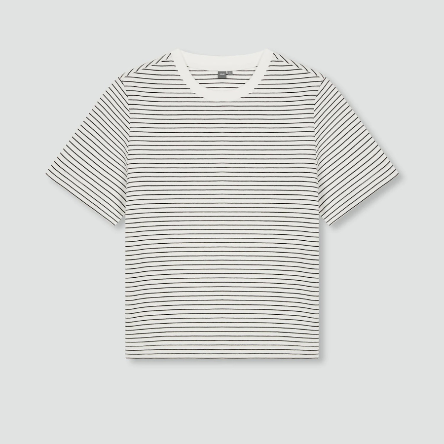 JAJU Heavy Cotton Short Sleeve T-Shirt – Off White