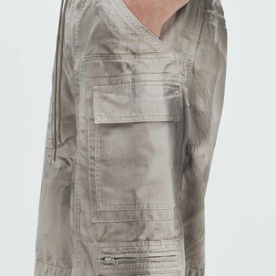 JUUN.J Technical Cargo Shorts – Taupe