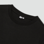 JAJU Heavy Cotton Short Sleeve T-Shirt – Black