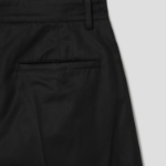 JUUN.J Light Fine Cotton Long Chino Shorts – Black