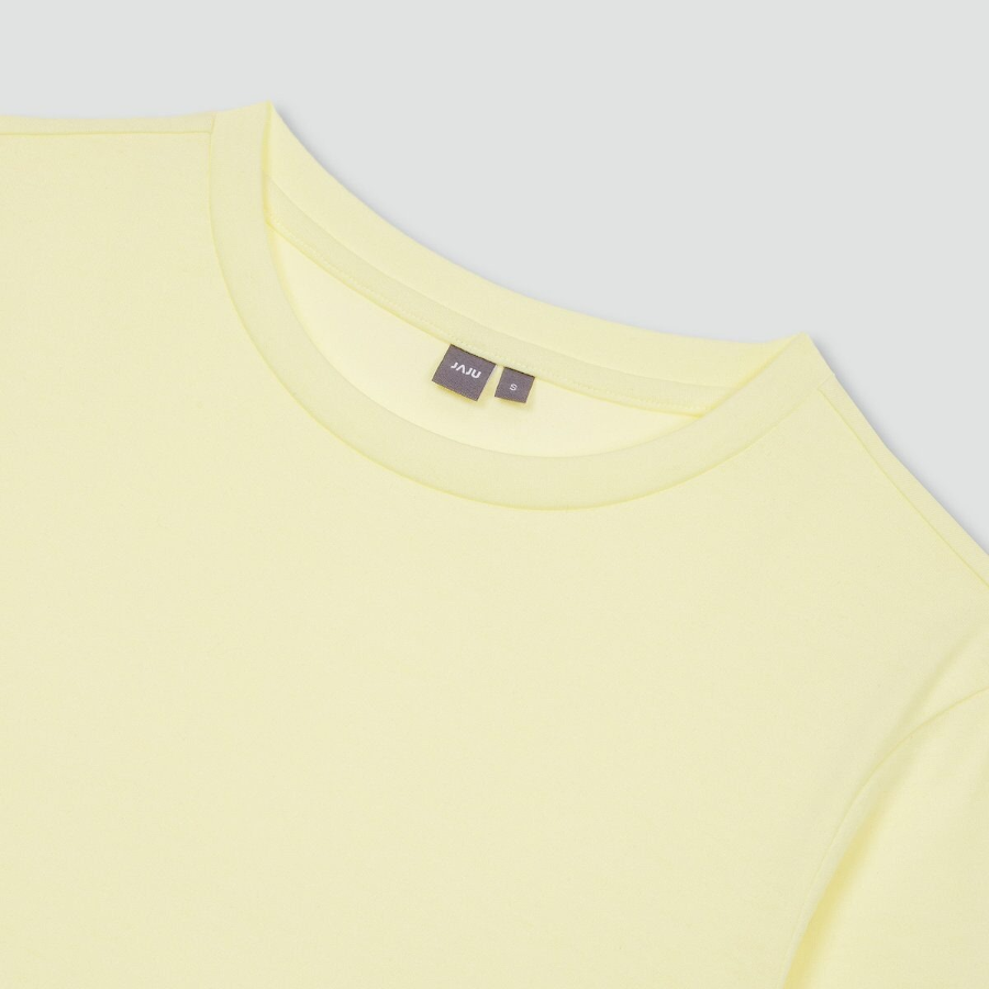 JAJU Soft 5bu T-Shirt – Yellow
