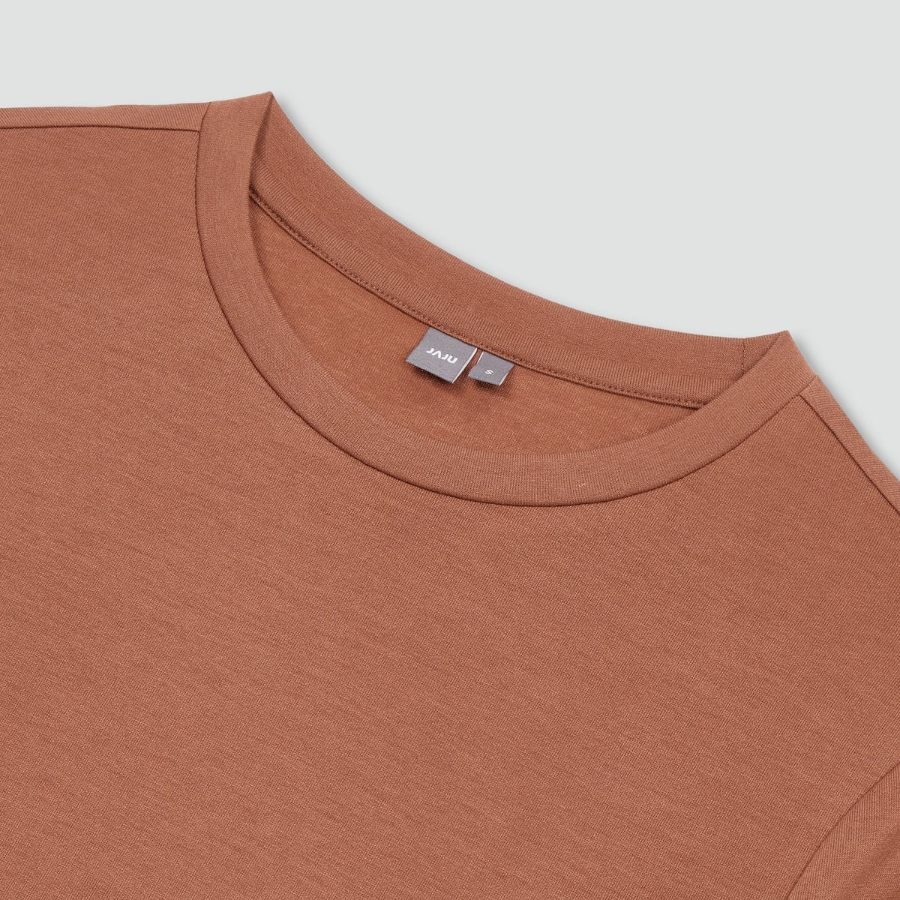 JAJU Soft 5bu T-Shirt – Brick