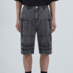 JUUN.J Denim Bermuda Pants – Grey