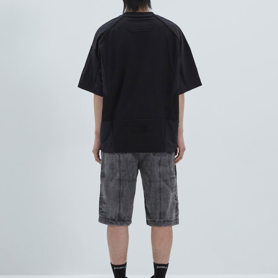 JUUN.J Denim Bermuda Pants – Grey