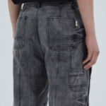 JUUN.J Denim Bermuda Pants – Grey