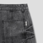 JUUN.J Denim Bermuda Pants – Grey