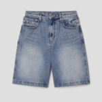 JUUN.J Denim Double Waist Shorts – Sky Blue