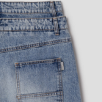 JUUN.J Denim Double Waist Shorts – Sky Blue