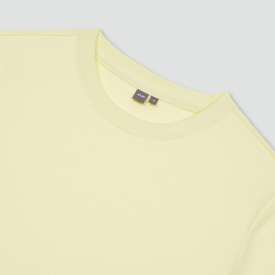 JAJU Heavy Cotton T-Shirt – Yellow